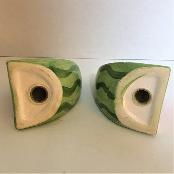 Ceramic Watermelon Salt & Pepper Set - Picture 5 of 5